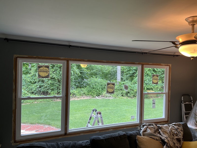 Install Pella 250 Series Picture and Double Hung Window